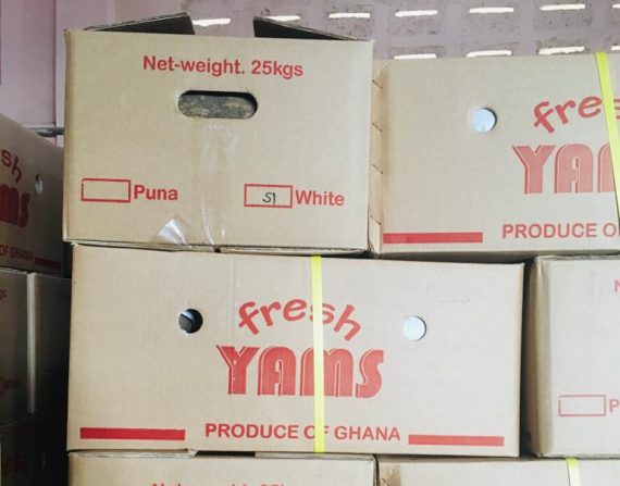 yams in box